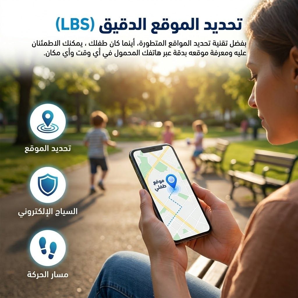 🛡️اطمئن على طفلك وين ما يكون